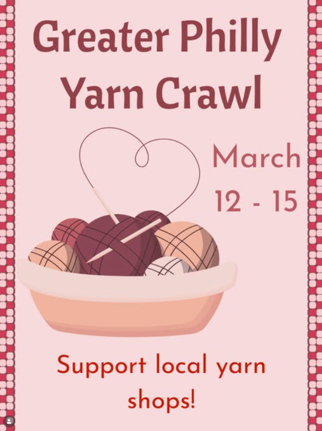 Greater Philly Yarn Crawl — Day 4 (Sunday)