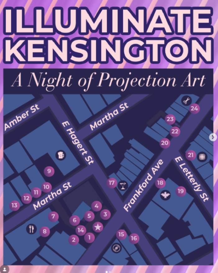 Illuminate Kensington: A Night of Projection Art