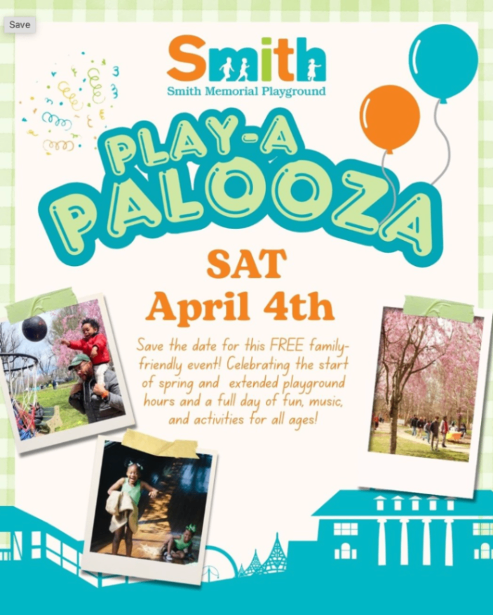 Play-A-Palooza at Smith Memorial Playground