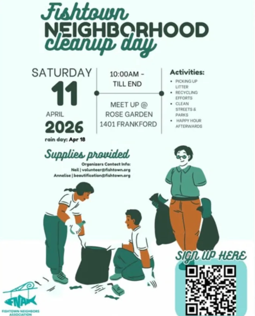 Fishtown Neighborhood Cleanup Day