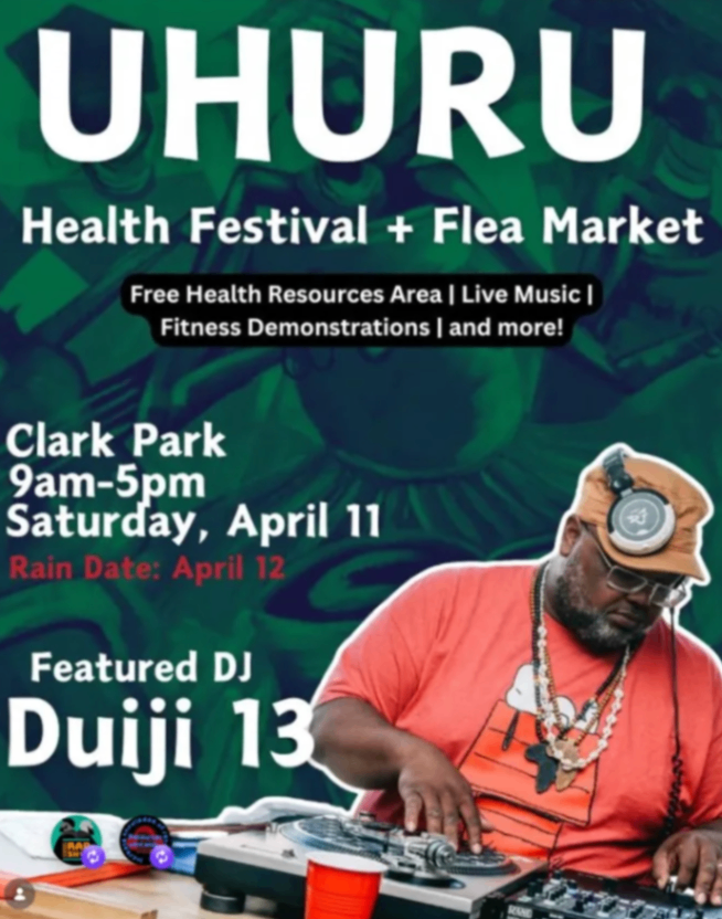 Uhuru Health Festival + Flea Market at Clark Park