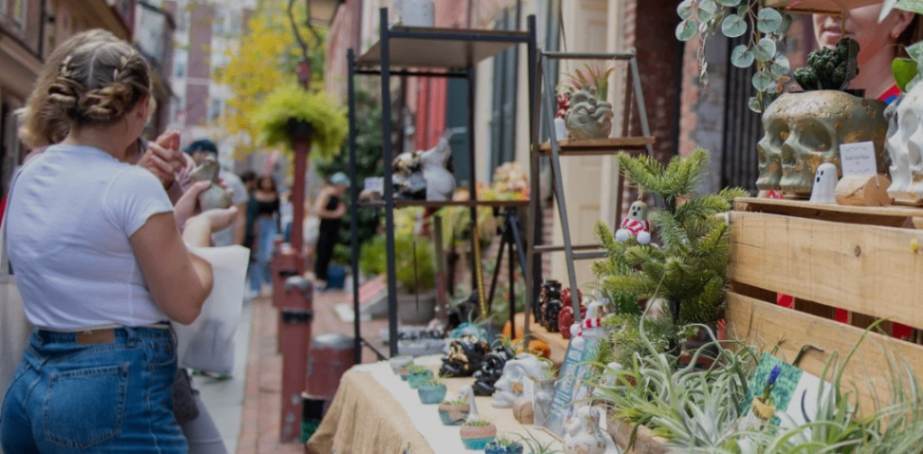 Elfreth's Alley Spring Makers Market - Saturday, April 18 at 11:00 AM in Old City, Philadelphia