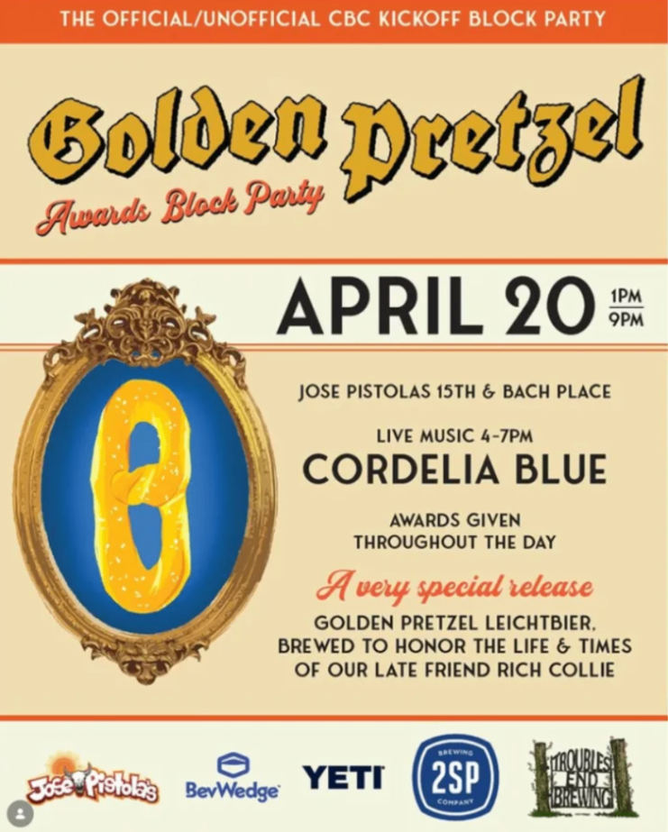 Golden Pretzel Awards Block Party at Jose Pistolas