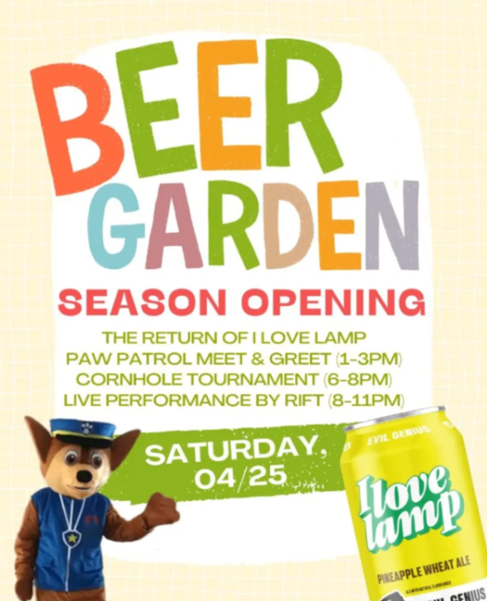 Beer Garden Season Opening