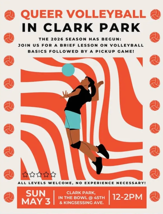 Queer Volleyball Season Opener at Clark Park
