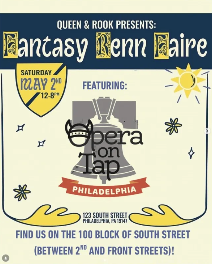 Opera on Tap at the Fantasy Renn Faire