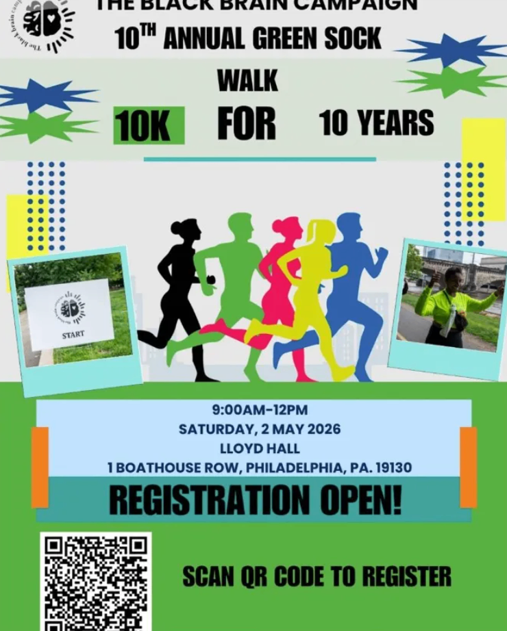 The Black Brain Campaign 10th Annual Green Sock Walk