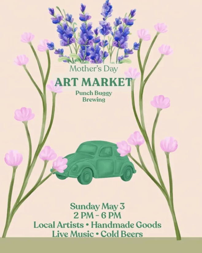 Mother's Day Art Market at Punch Buggy Brewing