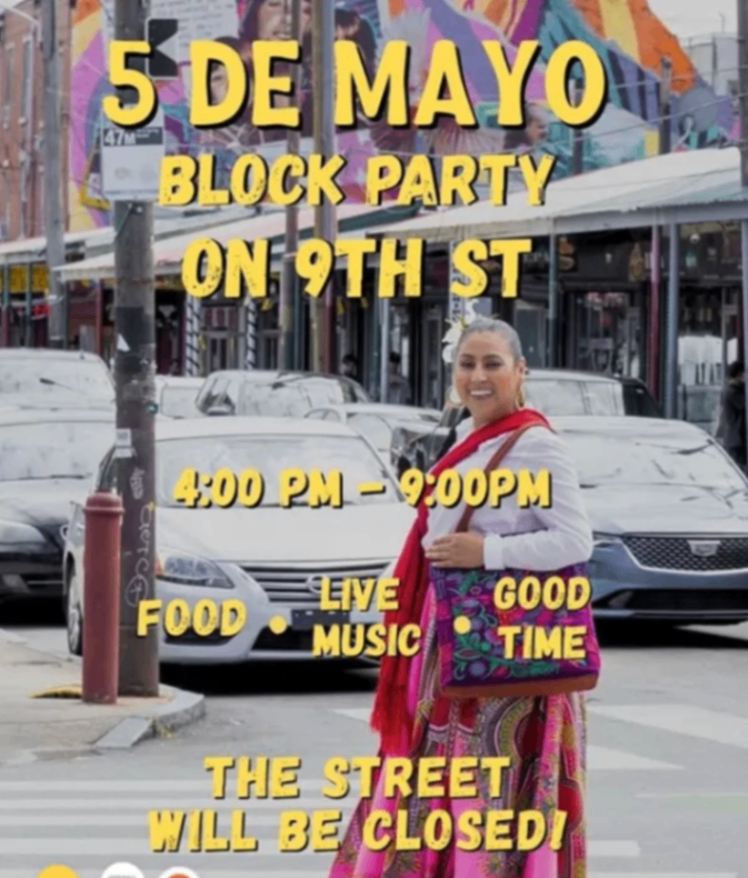 5 de Mayo Block Party on 9th Street (Street Closed)