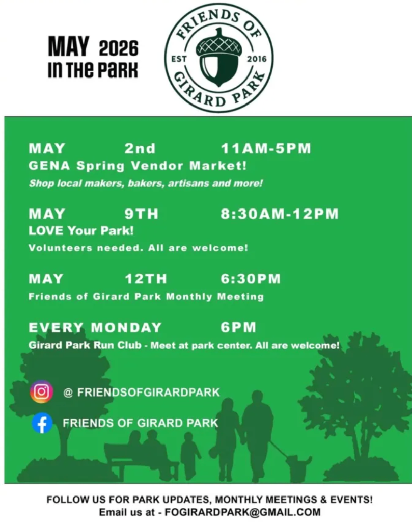 LOVE Your Park Volunteer Day at Girard Park