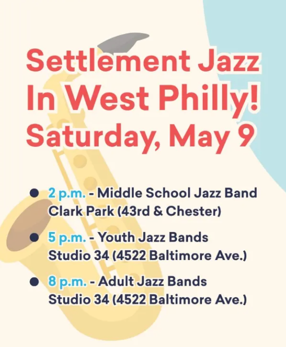 Settlement Middle School Jazz Band — May Fair Festival Performance at Clark Park