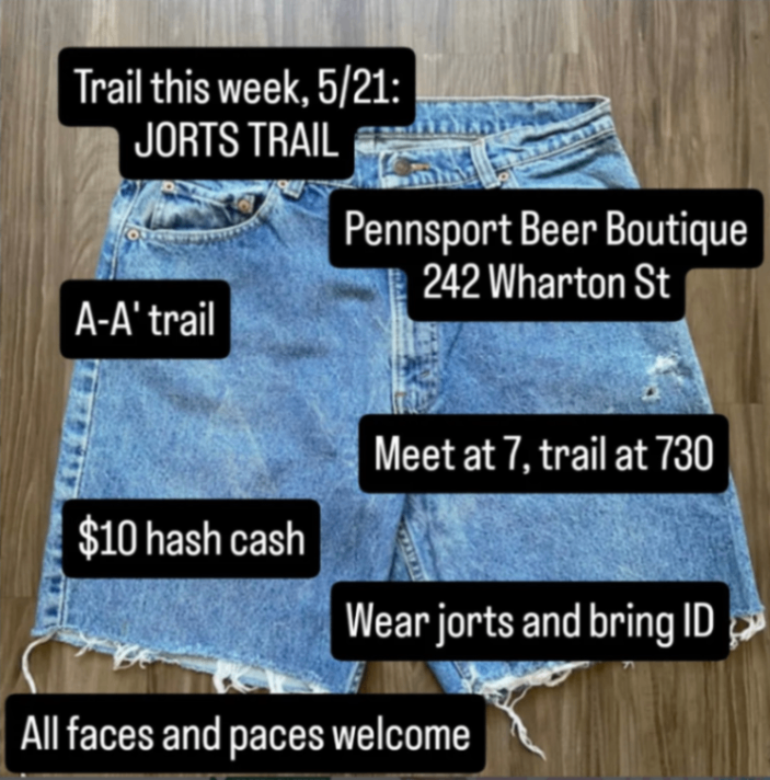 Ben Franklin Mob Trail 1161: Jorts Trail