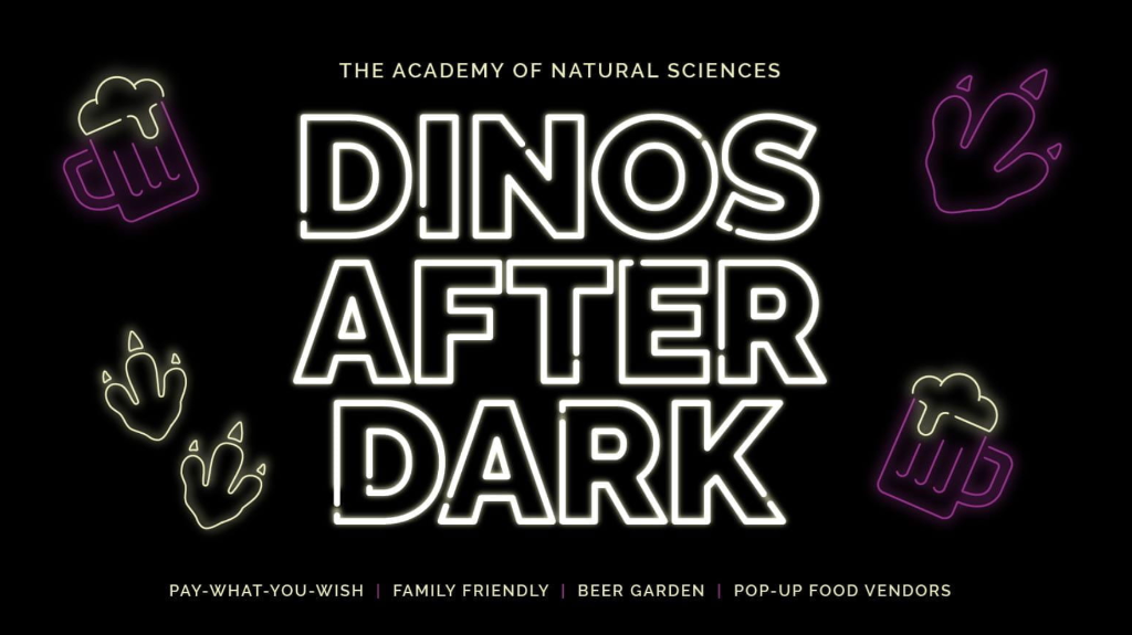 Dinos After Dark at the Academy of Natural Sciences