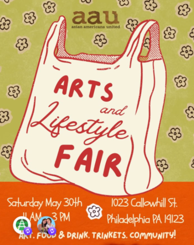 AAU Arts & Lifestyle Fair - Saturday, May 30 at 11:00 AM in Callowhill, Philadelphia