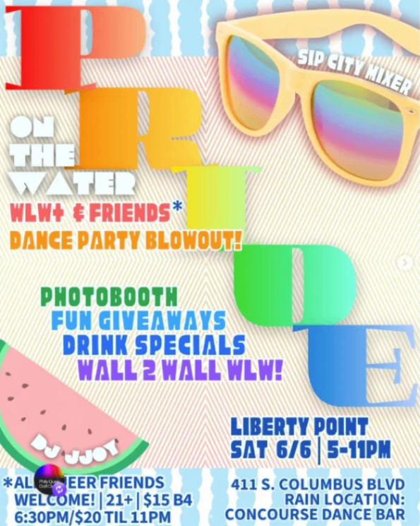 Pride on the Water — WLW+ & Friends Dance Party