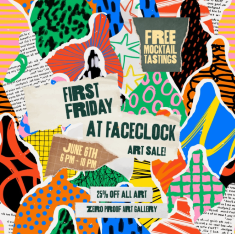 First Friday at FaceClock Gallery
