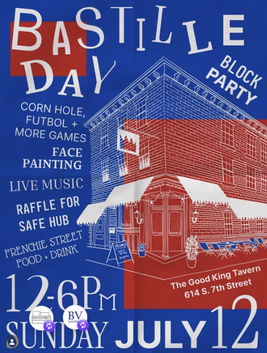 Bastille Day Block Party at The Good King Tavern