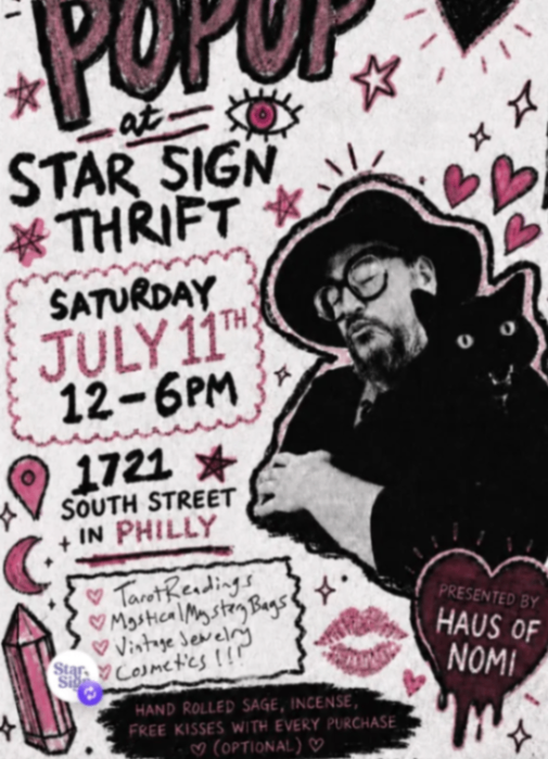 James Bradford Pop-Up at Star Sign Thrift