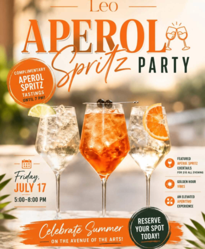 Leo Aperol Spritz Party