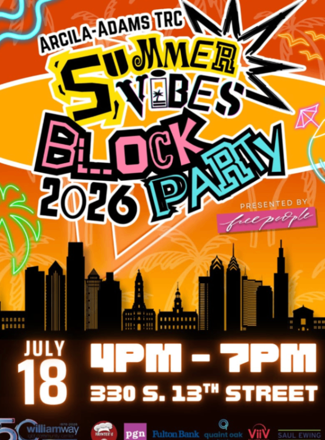 Arcila-Adams TRC Summer Vibes Block Party 2026