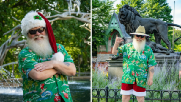 Christmas in July at Zoo