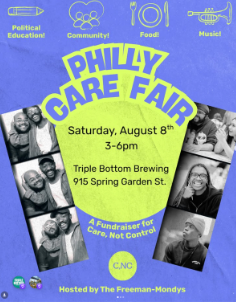 Philly Care Fair - Saturday, August 8 at 3:00 PM in West Poplar, Philadelphia