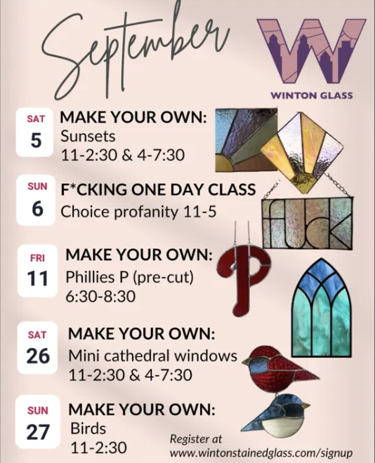 Winton Glass: Make Your Own Sunsets