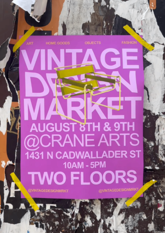 Vintage Design Market at Crane Arts (Day 2)