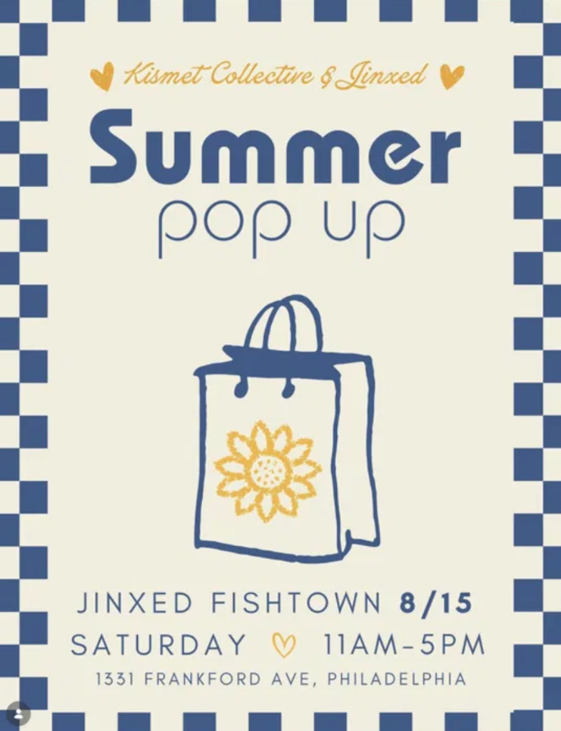 Kismet Collective & Jinxed Summer Pop Up