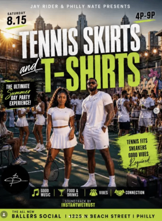 Tennis Skirts and T-Shirts