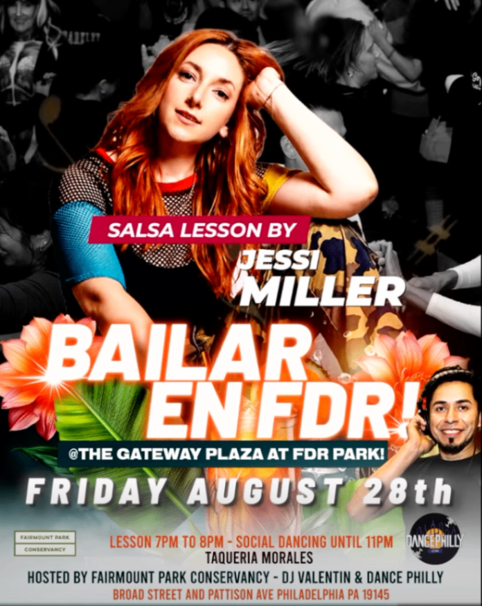 Bailar en FDR! Salsa Lesson & Social Dancing