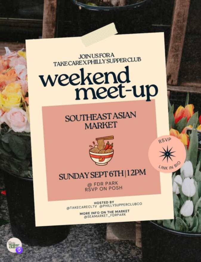 Weekend Meet-Up: Southeast Asian Market