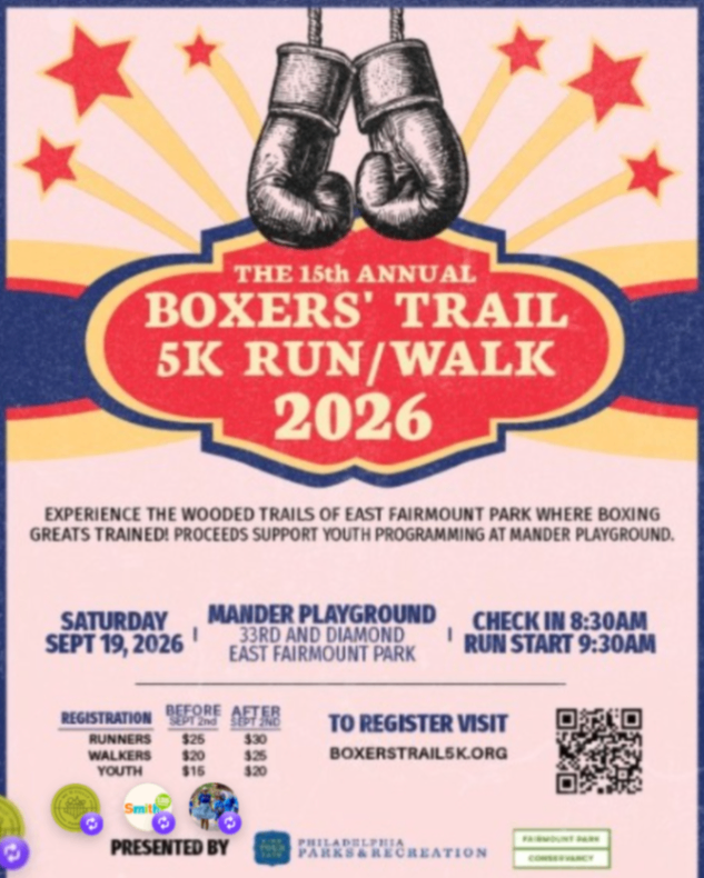 The 15th Annual Boxers' Trail 5K Run/Walk