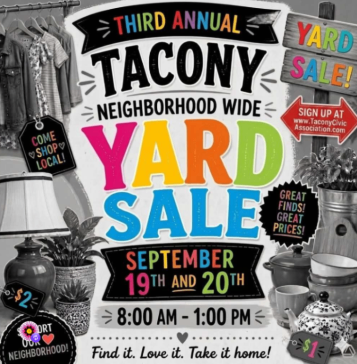 Third Annual Tacony Neighborhood Wide Yard Sale
