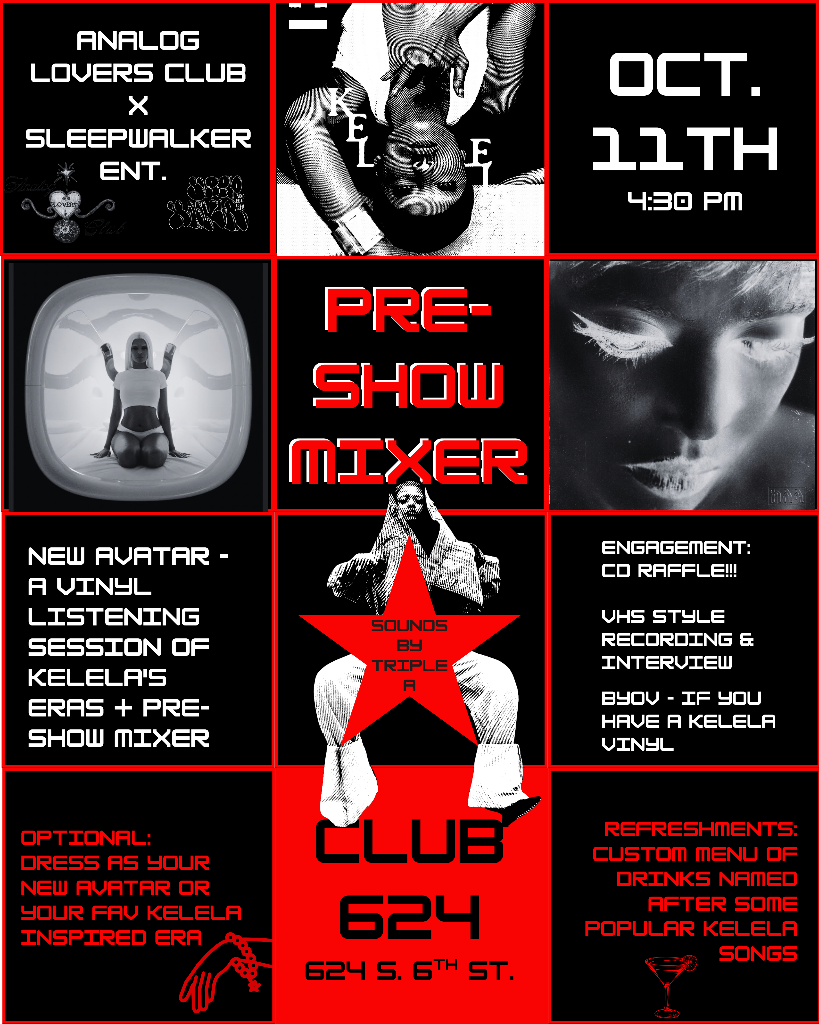 New Avatar: A Kelela Pre-Show Mixer & Listening Session
