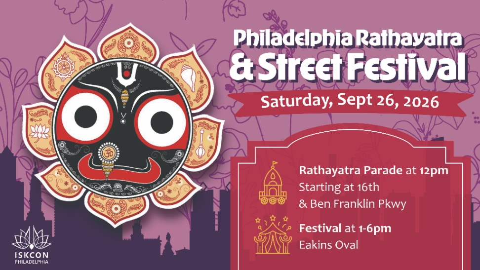 ISKCON Philadelphia Rathayatra & Street Festival 2026