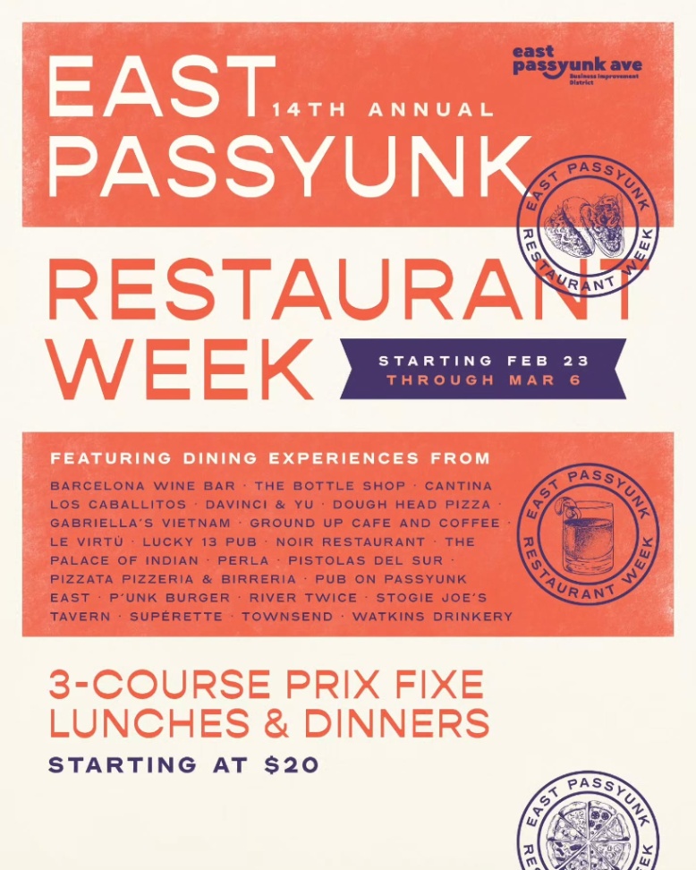 East Passyunk Restaurant Week