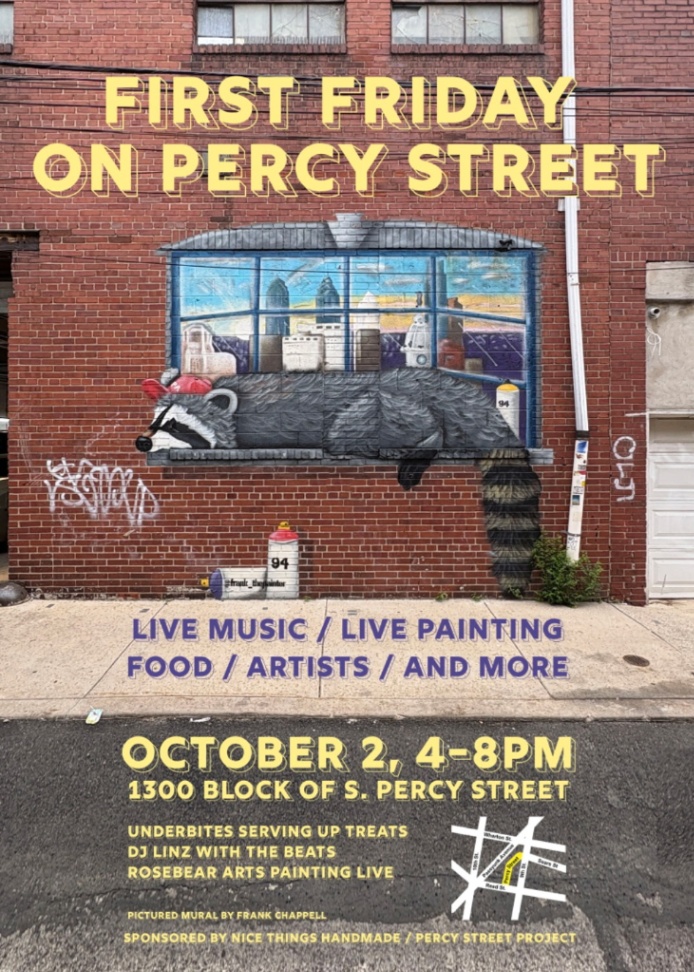 First Friday On Percy Street