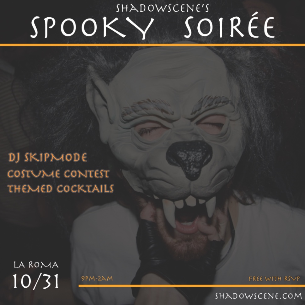 Spooky Soireé - Friday, October 31 at 9:00 PM in Richmond, Philadelphia