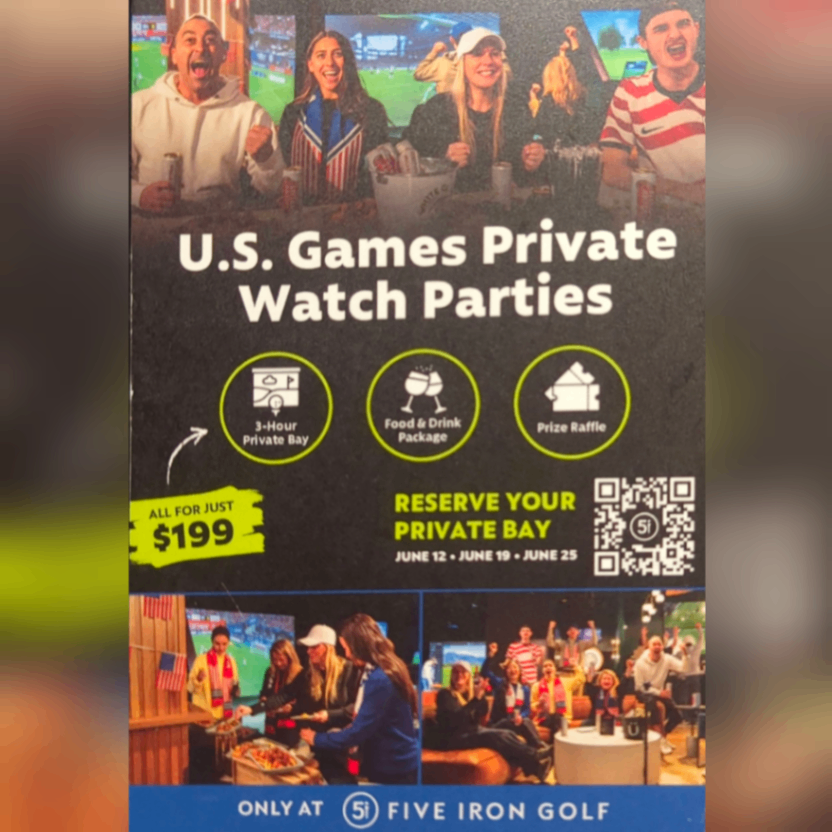 U.S. Games Private Watch Party at Five Iron