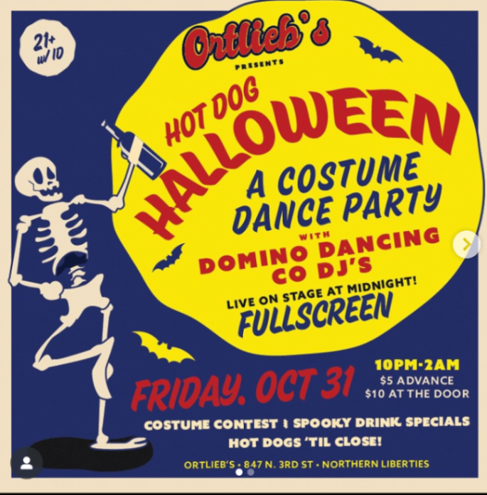 Hot Dog Halloween at Ortlieb's - Friday, October 31 at 7:30 PM at Ortlieb's in Northern Liberties, Philadelphia