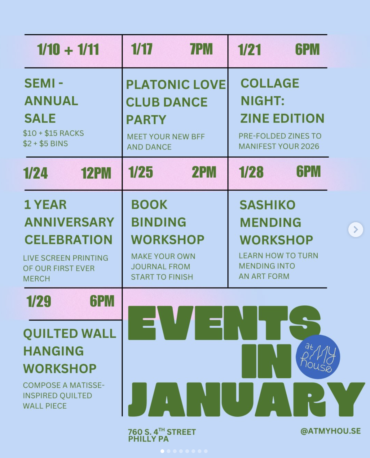 Book Binding Workshop at At My House