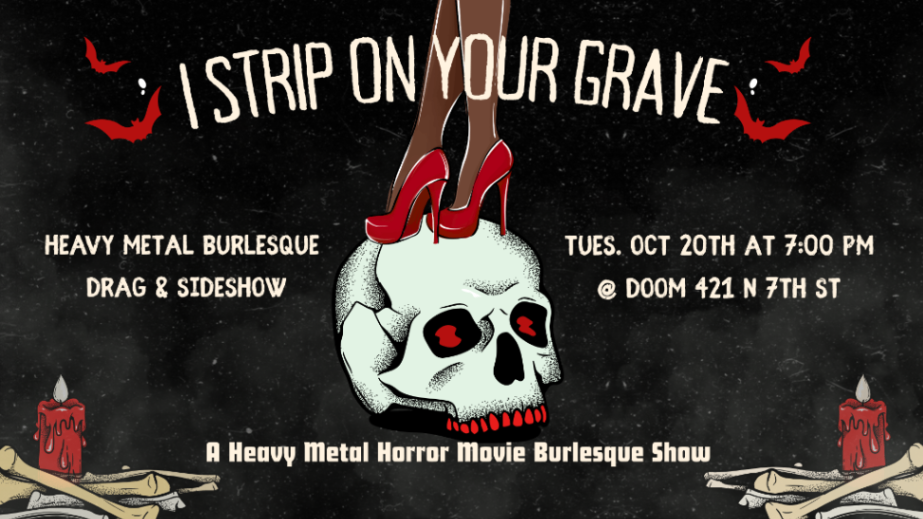 I STRIP ON YOUR GRAVE