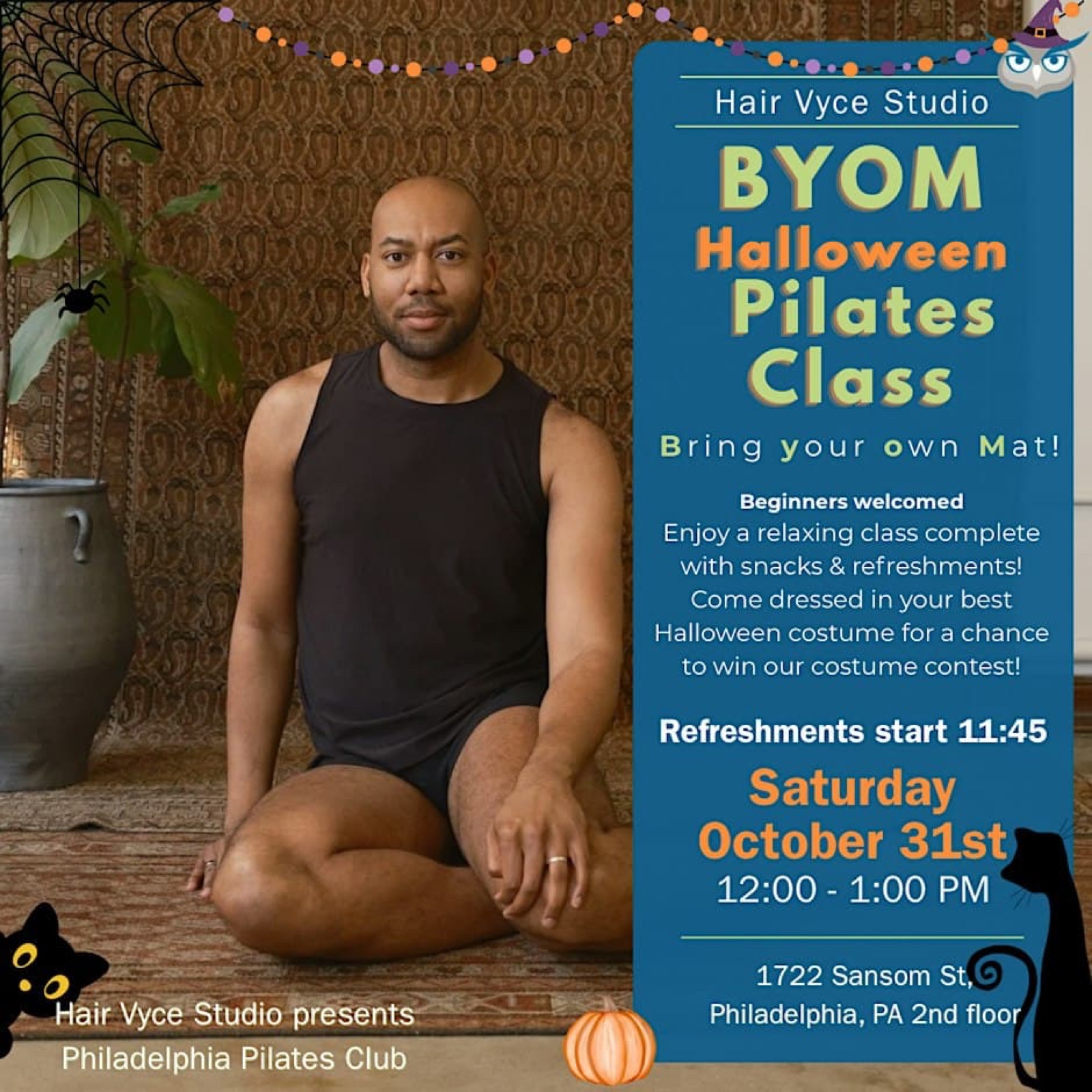 BYOM Halloween Pilates