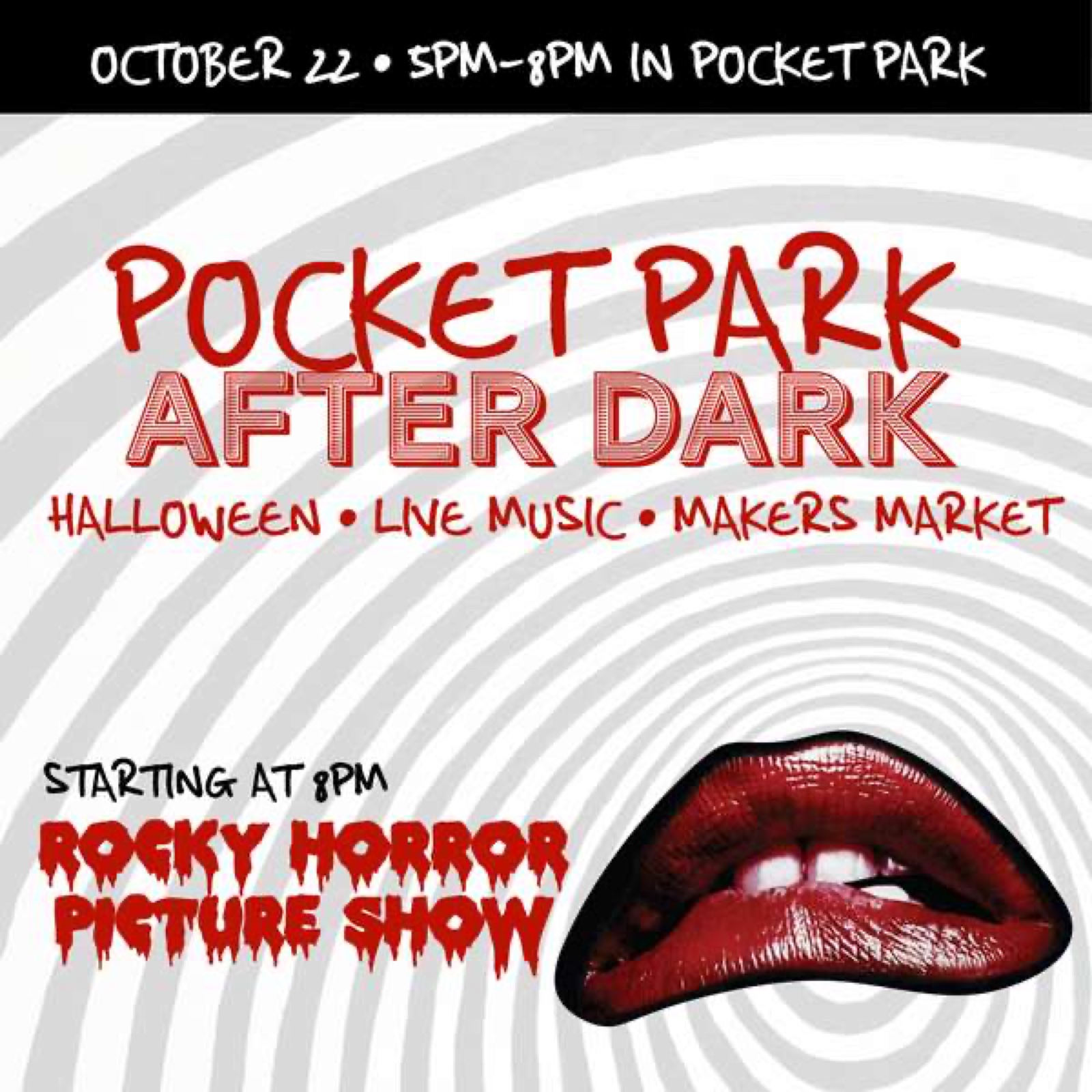 Pocket Park After Dark