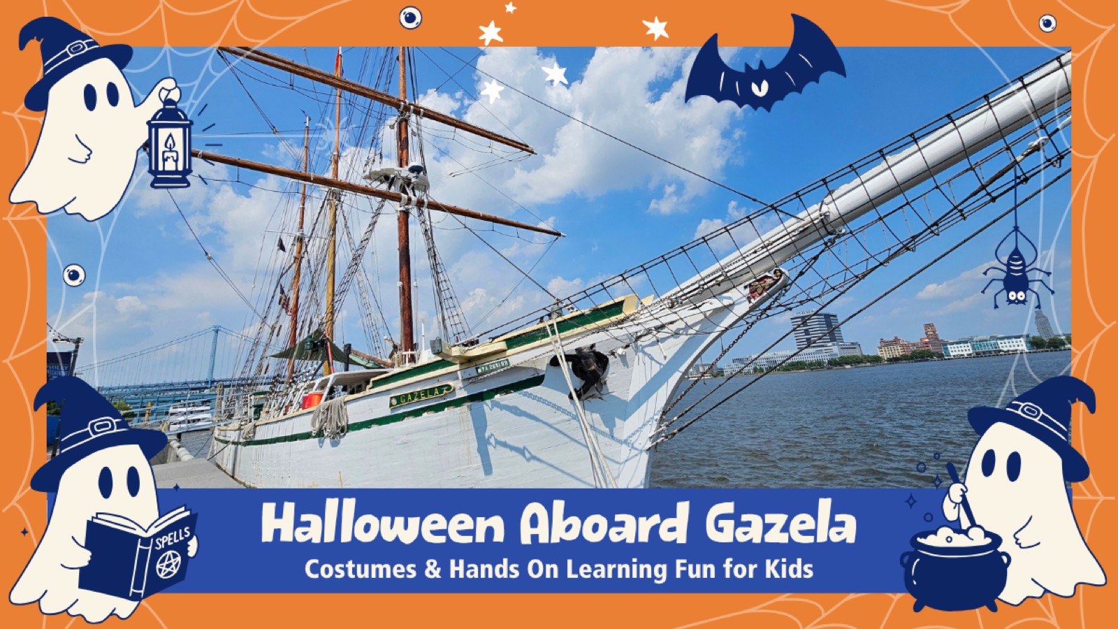 Halloween Aboard Gazela
