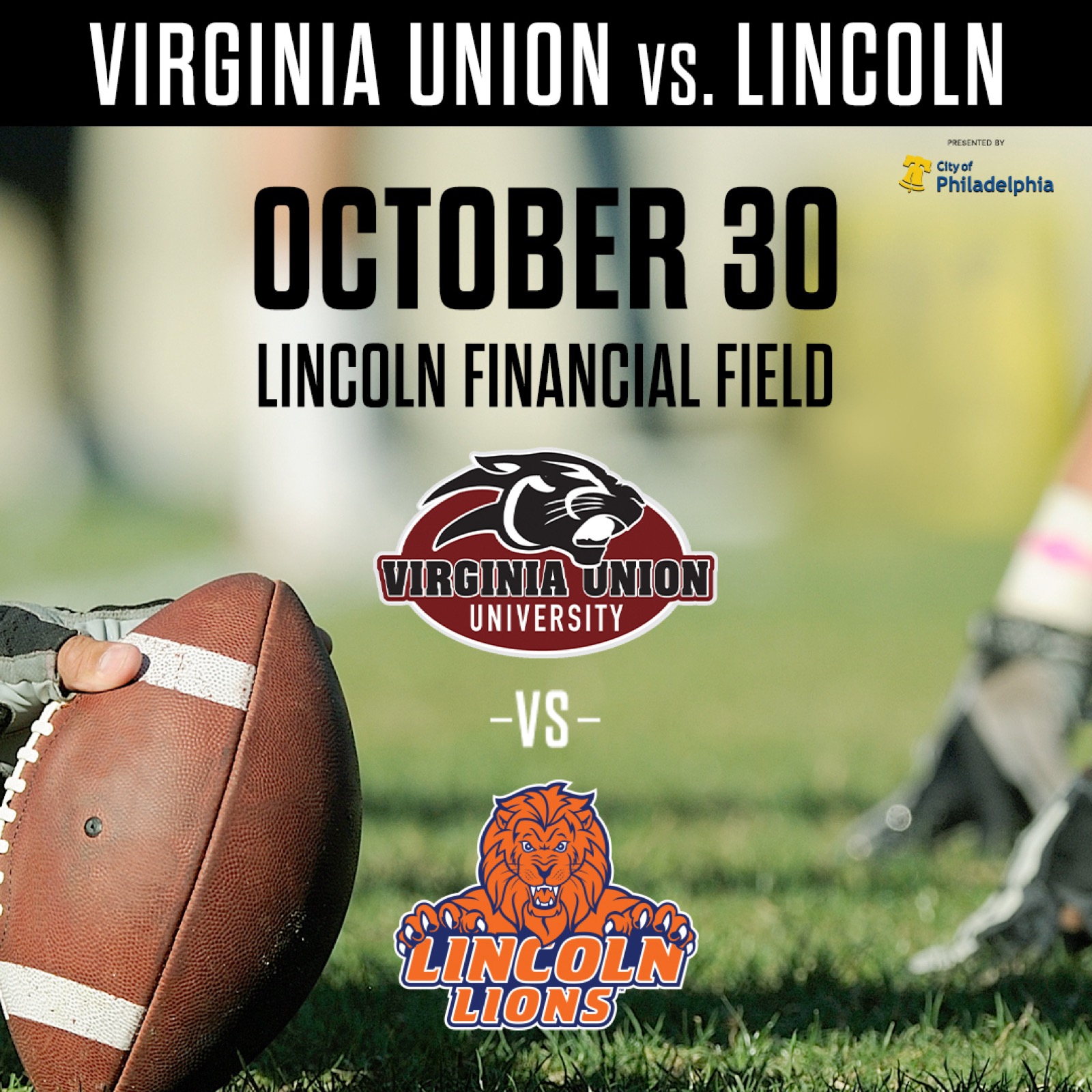 Lincoln University vs. Virginia Union (One Philly HBCU Week football)