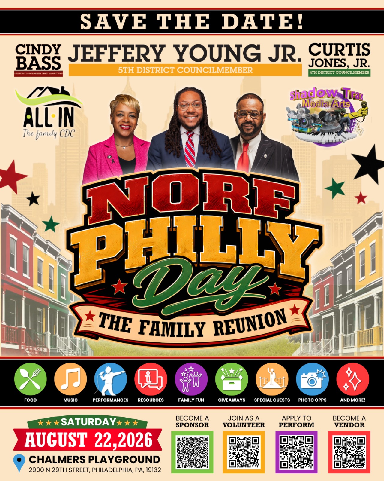 Norf Philly Day: The Family Reunion at Chalmers Park