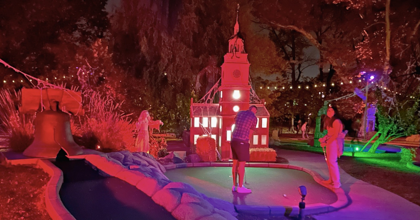 Spooky Mini Golf at Franklin Square
