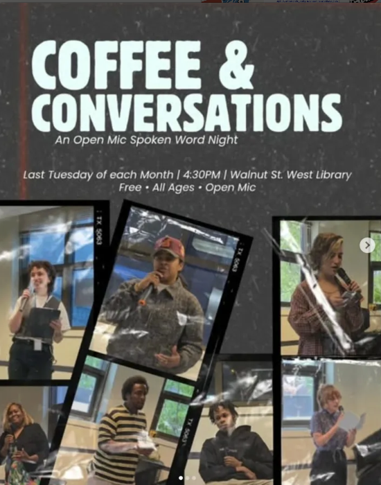 Coffee & Conversations Spoken Word Open Mic